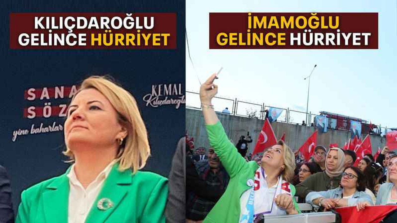 Kılıçdaroğlu gelince Hürriyet/İmamoğlu gelince Hürriyet